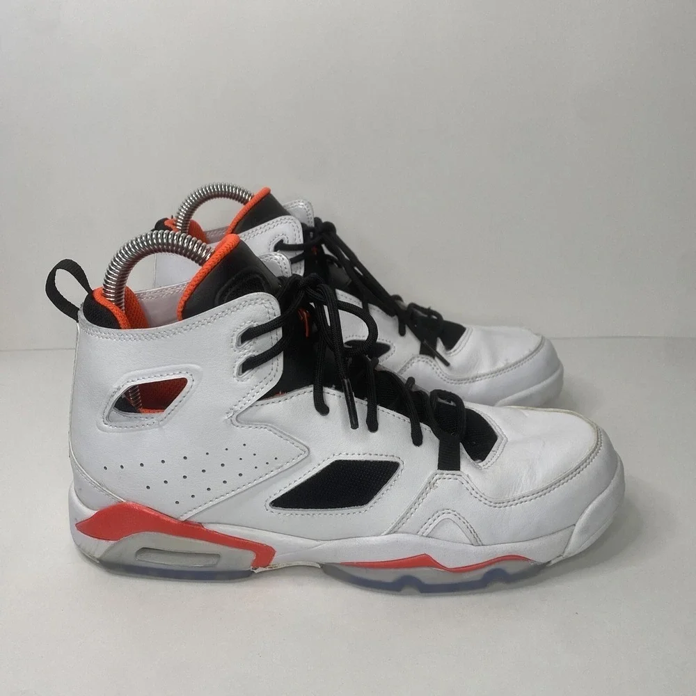 Nike Air‎ Jordan Flight Club '91 White Infrared DM1685-106 Size 7Y. Ships Today!